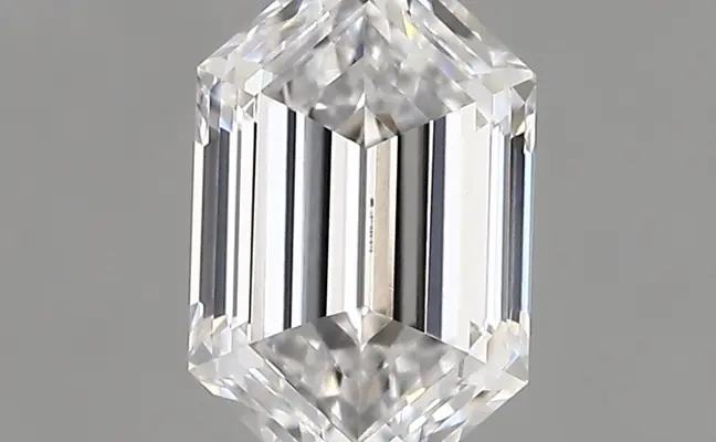 1.08ct D VVS2 Long Hexagon (IGI)