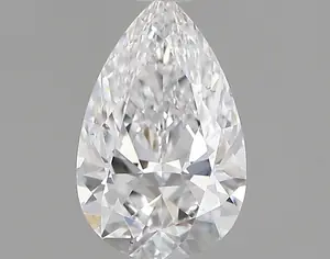 1.08ct D VS2 Pear (IGI)