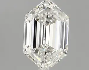 1.07ct F VVS2 Long Hexagon (IGI)