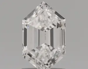 1.06ct D VVS1 Long Hexagon (IGI)