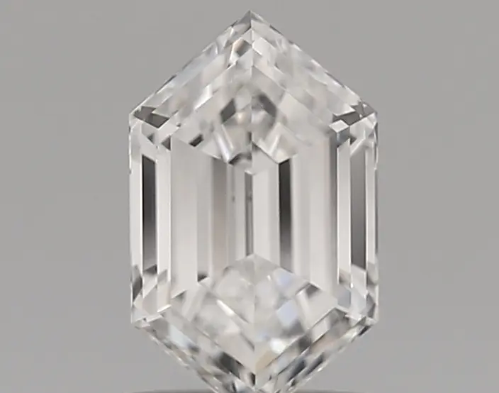 1.06ct D VVS2 Long Hexagon (IGI)
