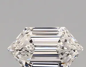 1.06ct D VVS2 Long Hexagon (IGI)