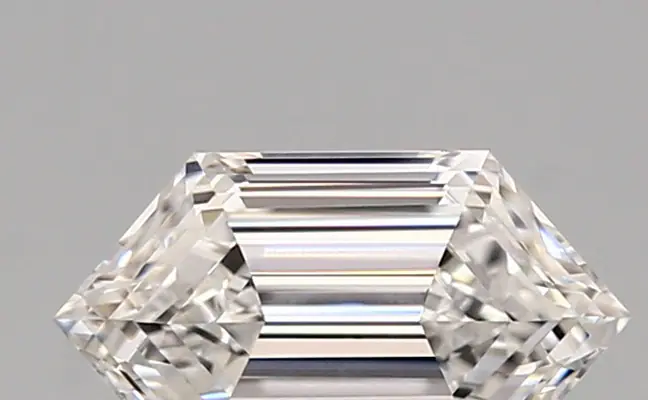 1.06ct D VVS2 Long Hexagon (IGI)