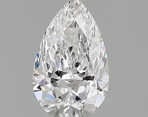 1.04ct D SI1 Pear (IGI)