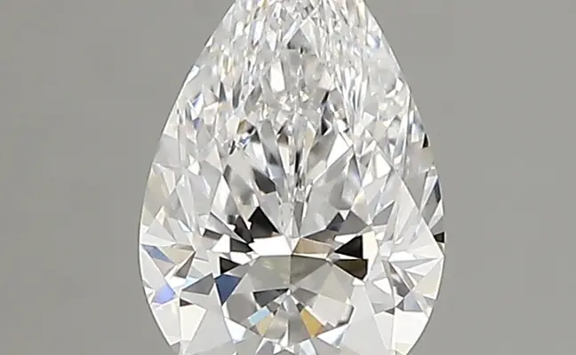 1.04ct D IF Pear (IGI)