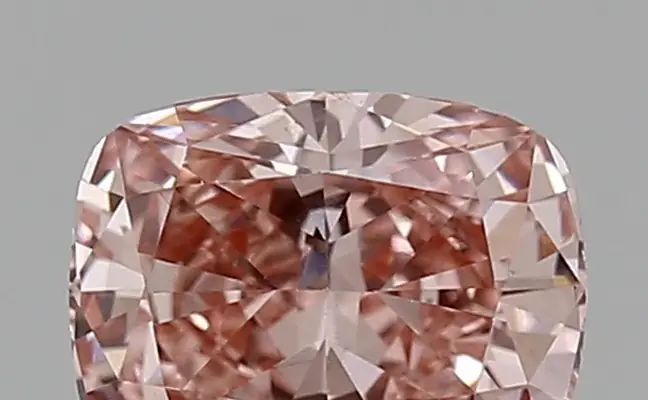 1.03ct FANCY VIVID  PINK VS1 Cushion (IGI)