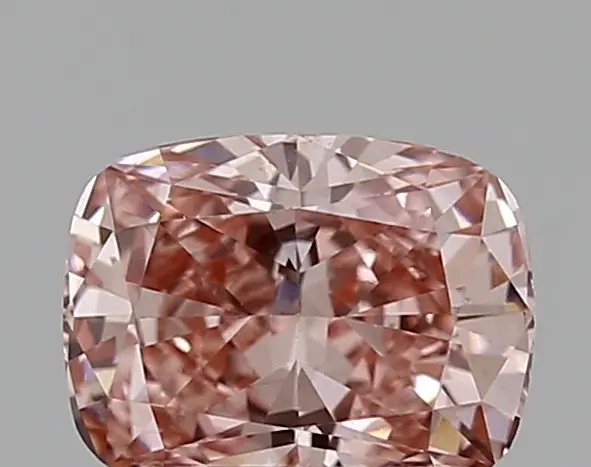 1.03ct FANCY VIVID  PINK VS1 Cushion (IGI)