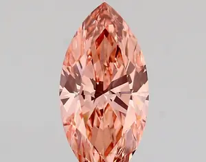 1.03ct FANCY VIVID  PINK VVS2 Marquise (IGI)