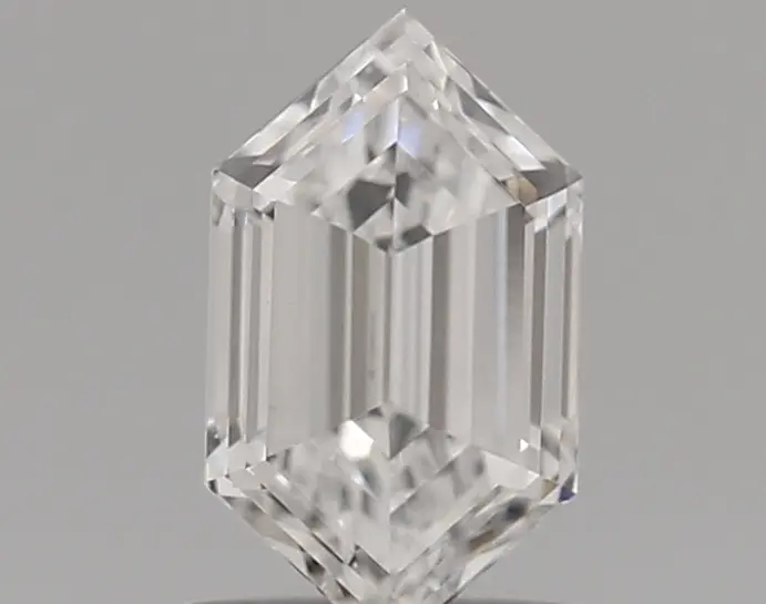 1.03ct D VS1 Long Hexagon (IGI)
