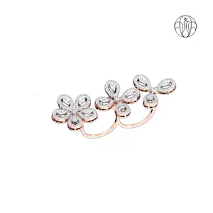 Anushka Ring(CI. Zaveri)- 3.282 CTW 171 PCS VS1 Lab Grown Round Diamond High Jewellery Ring