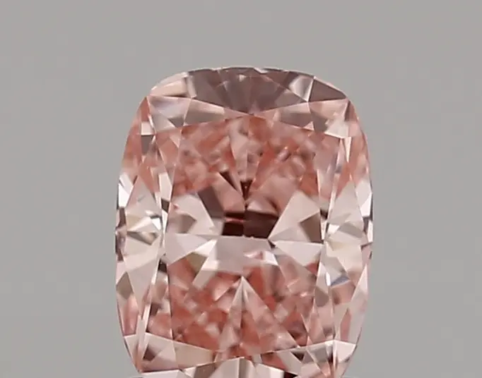 1.02ct FANCY VIVID  PINK VS1 Cushion (IGI)