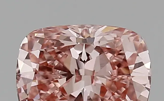 1.02ct FANCY VIVID  PINK VS1 Cushion (IGI)