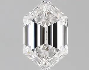 1.02ct D VVS2 Long Hexagon (IGI)