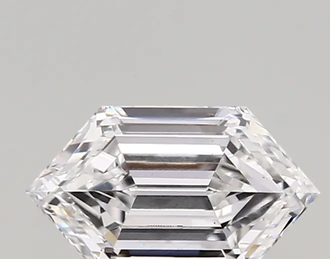 1.02ct D VS1 Long Hexagon (IGI)