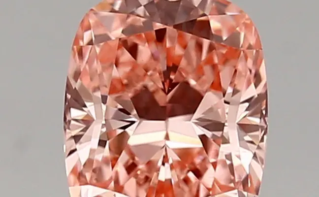 1.02ct FANCY VIVID  PINK VS2 Cushion (IGI)
