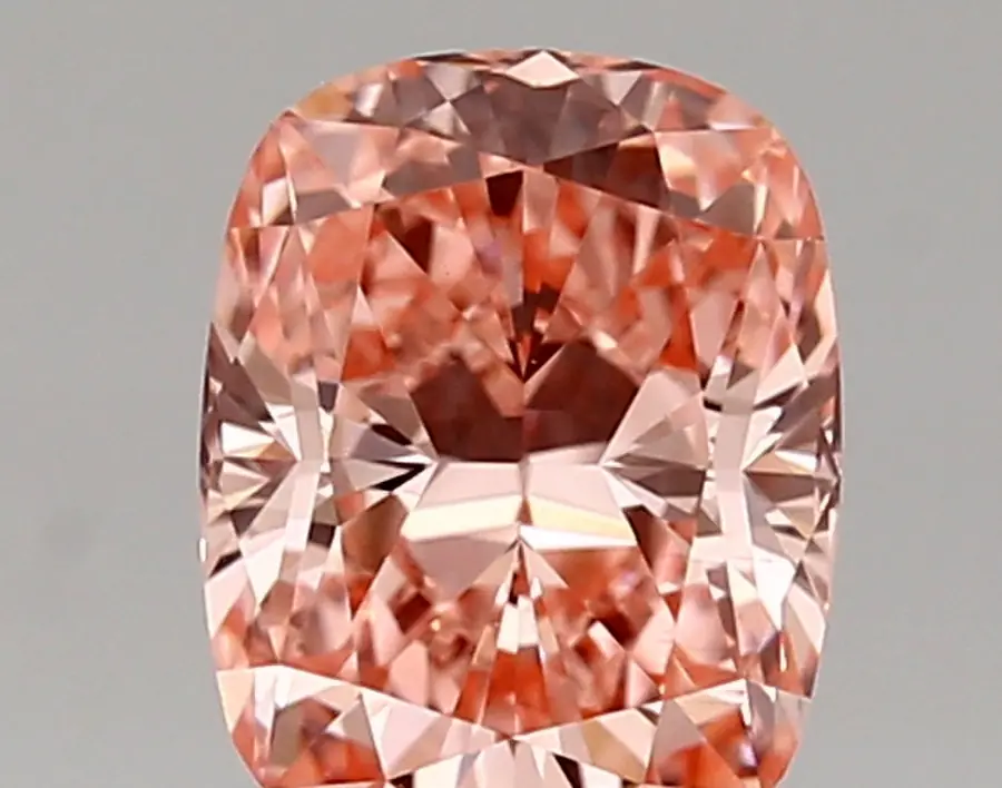 1.02ct FANCY VIVID  PINK VS2 Cushion (IGI)