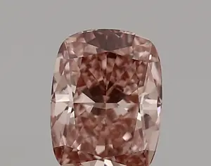 1.01ct FANCY VIVID  PINK VS1 Cushion (IGI)