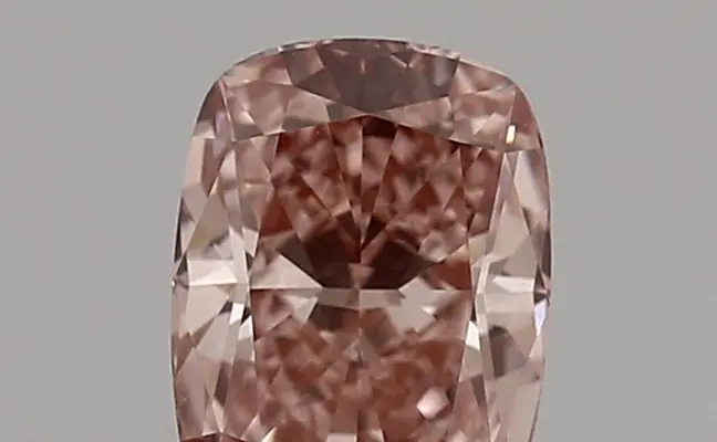 1.01ct FANCY VIVID  PINK VS1 Cushion (IGI)