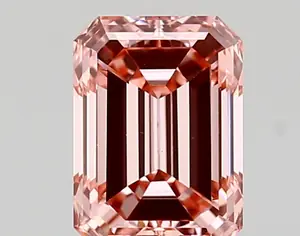 1.01ct FANCY VIVID  PINK VVS2 Emerald (IGI)