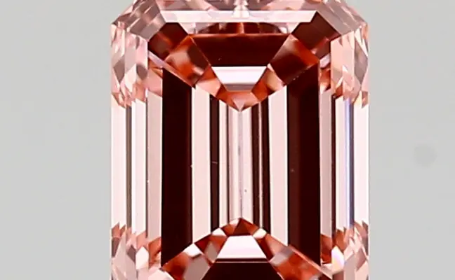 1.01ct FANCY VIVID  PINK VVS2 Emerald (IGI)