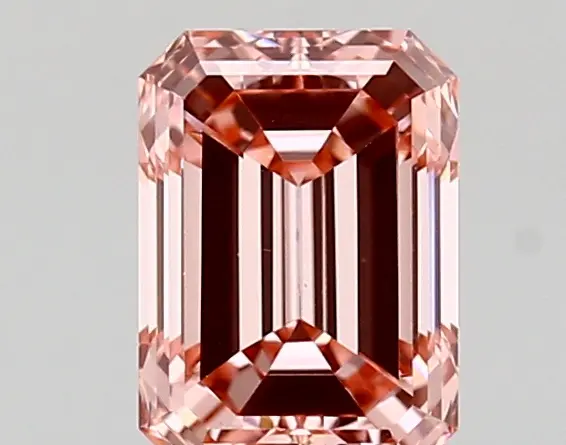 1.01ct FANCY VIVID  PINK VVS2 Emerald (IGI)