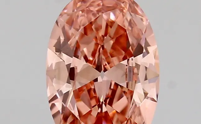 1.01ct FANCY VIVID  PINK VS1 Oval Old Miner (IGI)