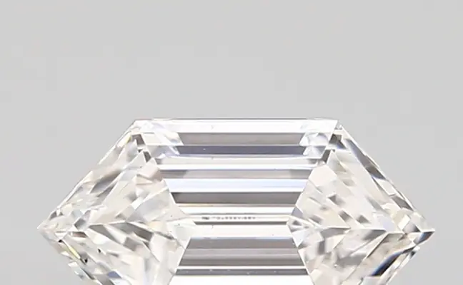 1.01ct D VS2 Long Hexagon (IGI)