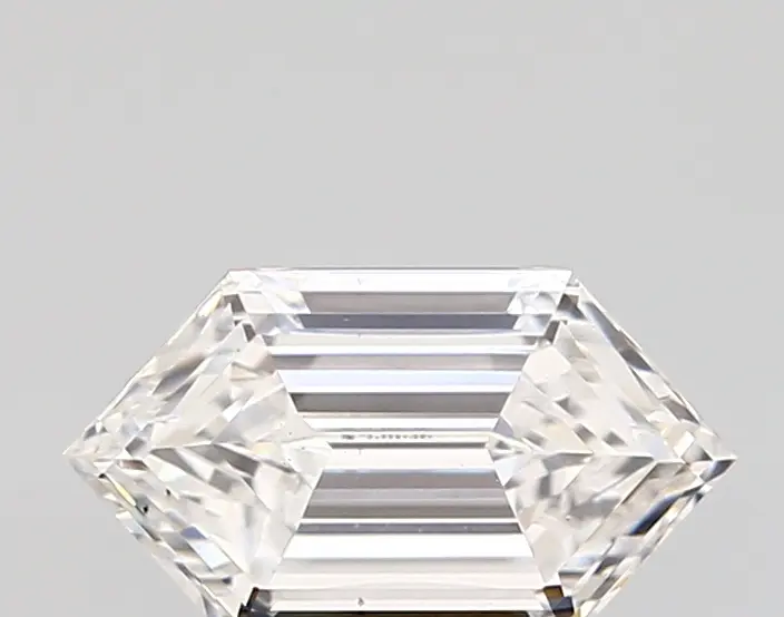 1.01ct D VS2 Long Hexagon (IGI)