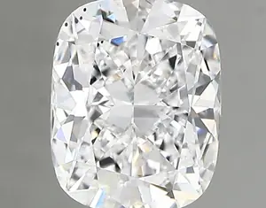 1.00ct D SI1 Cushion (IGI)