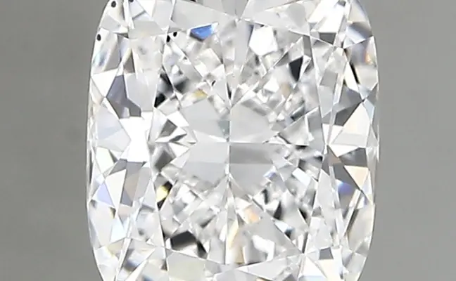 1.00ct D SI1 Cushion (IGI)