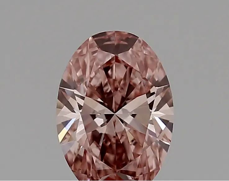 1.00ct FANCY VIVID  PINK VS1 Oval (IGI)
