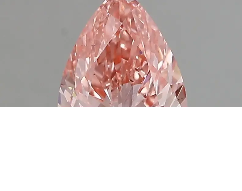 1.00ct FANCY VIVID  PINK VS1 Pear (IGI)