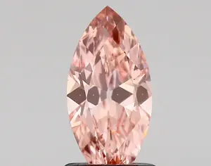 1.00ct FANCY VIVID  PINK VS1 Marquise Old Miner (IGI)