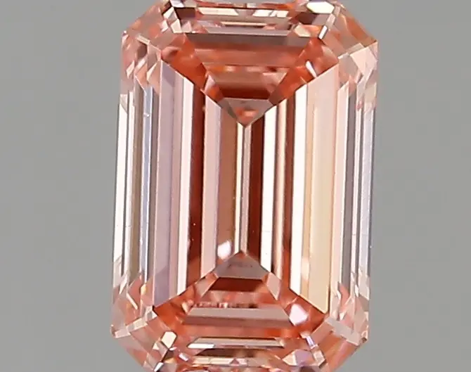 1.00ct FANCY VIVID  PINK VVS2 Emerald (IGI)