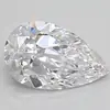 0.99ct D VVS2 Pear (IGI), image 1