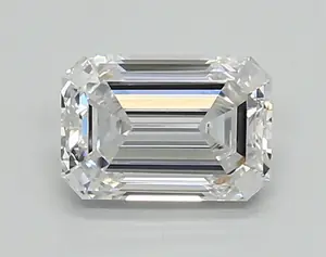 0.99ct D VVS2 Emerald (IGI)