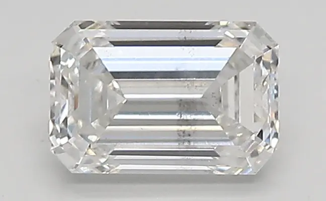 0.99ct F SI1 Emerald (IGI)