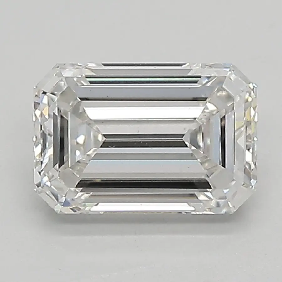 0.98ct F VS1 Emerald (IGI)