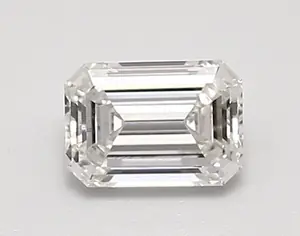 0.98ct F VS1 Emerald (IGI)