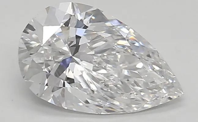 0.98ct D VS2 Pear (IGI)