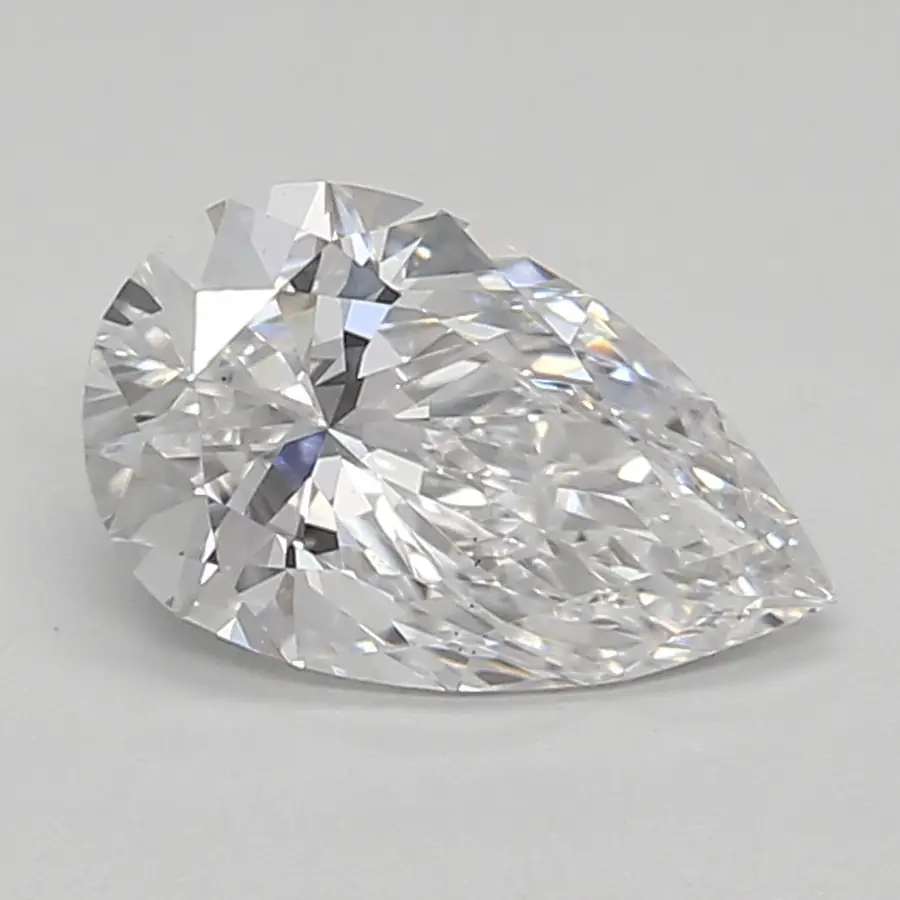 0.98ct D VS2 Pear (IGI)