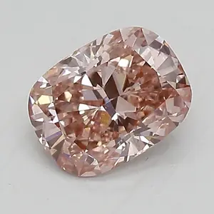 0.98ct FANCY INTENSE  PINK VS2 Cushion (IGI)
