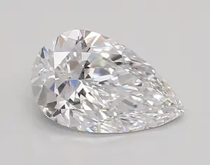 0.98ct D VVS1 Pear (IGI)