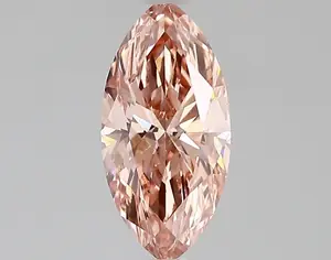 0.98ct FANCY INTENSE  PINK VS1 Marquise (IGI)
