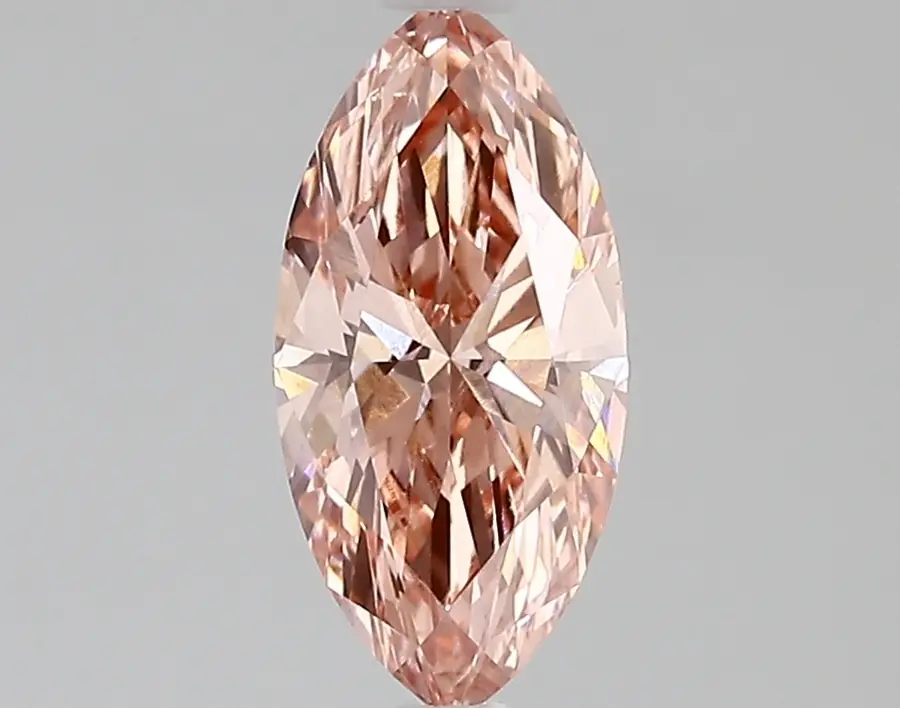 0.98ct FANCY INTENSE  PINK VS1 Marquise (IGI)