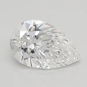 0.97ct D VS1 Pear (IGI)
