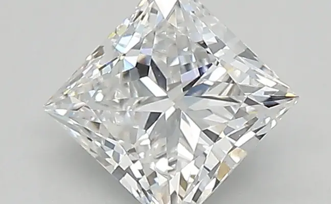 0.97ct D VVS2 Princess (IGI)