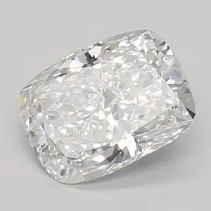 0.97ct D VVS2 Cushion (IGI)