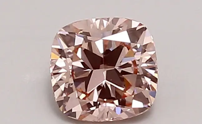 0.97ct FANCY INTENSE  PINK VS1 Cushion (IGI)