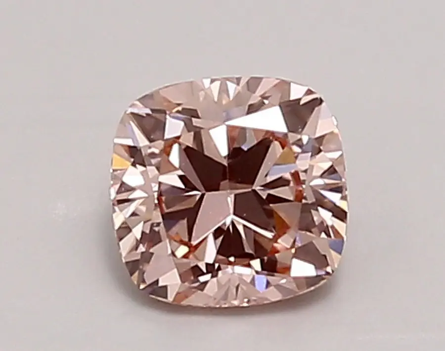 0.97ct FANCY INTENSE  PINK VS1 Cushion (IGI)